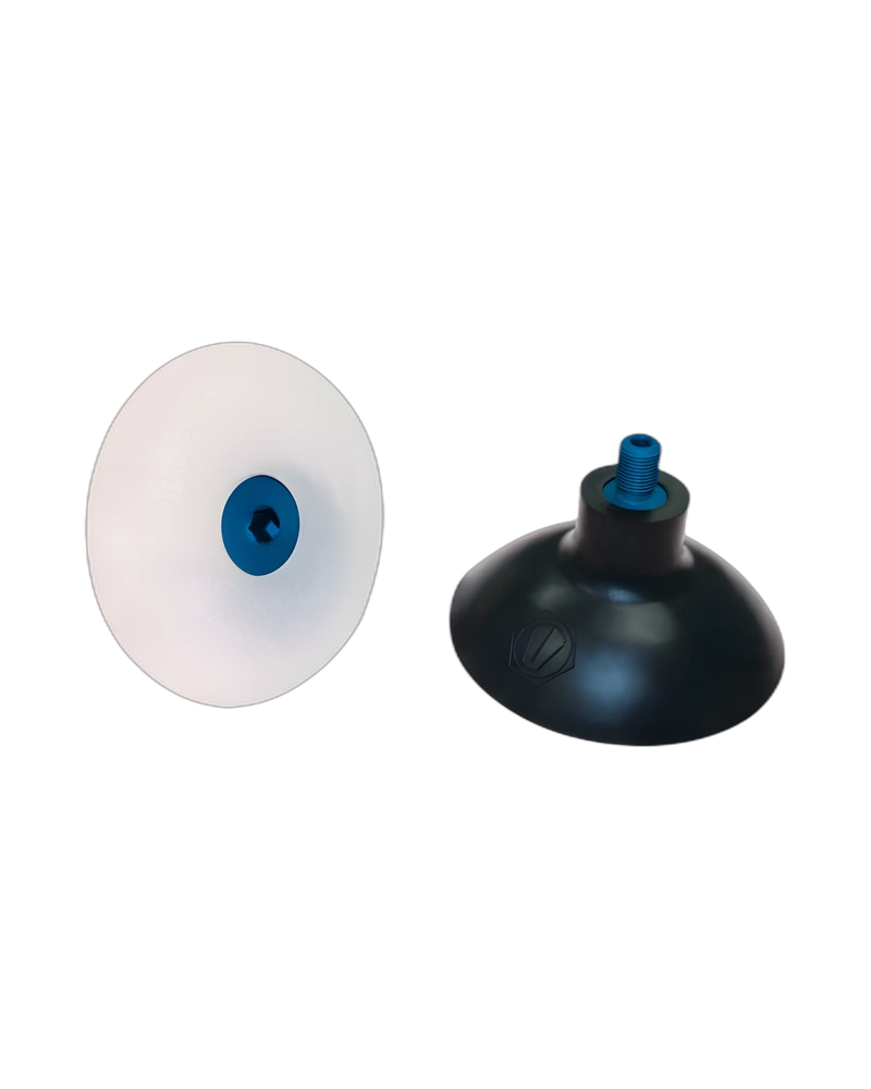 Vacuum cups with supports 2